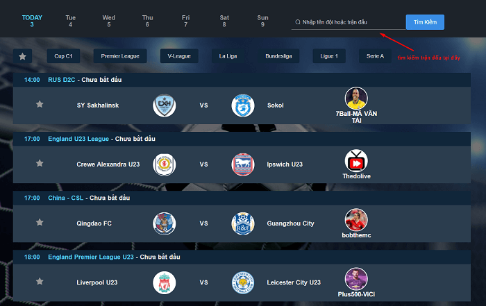 thedotv-tim-kiem-tran-dau-de-dang